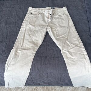 Ag Adriano Goldschmied Khaki Tailored Pants